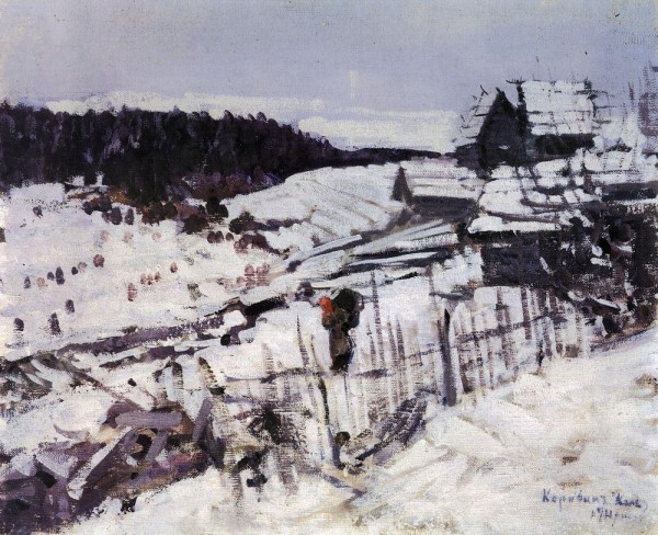Late Winter by Constantin Korovin